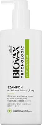 Produktbild von Biovax Trychologic Greasiness Shampoo For Hair And Scalp - 200 Ml
