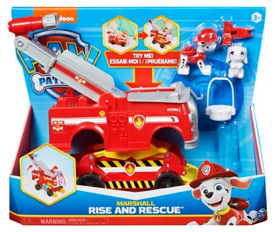 Immagine prodotto di Spin Master Paw Patrol Ingrandimento Marshall Veicolo Funzionale
