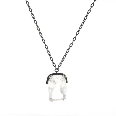 Produktbild von Swarovski  Swarovski Damen Kette HARMONIA:PEND CRY/MIX Harmonia Anhänger Übergroßer Kristall, Weiß, Metallmix 5600042