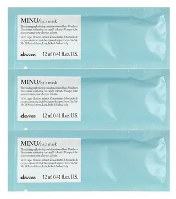 Produktbild von Davines, Minu, Crememaske zur Haarbehandlung, 12 Stü ck, 12 ml