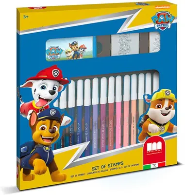 Produktbild von Paw Patrol – Stempel und Malstifte – Multiprint