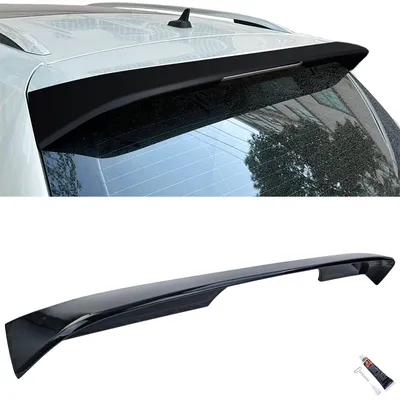 Dachspoiler Heckspoiler Spoiler Schwarz Glanz für VW Tiguan II AD1 2016–2023 – Produktansicht