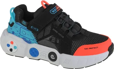 Produktbild von Skechers Gametronix 402260L-BKMT, Sneaker, für Jungen, Schwarz, Größe: 31