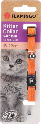 Productafbeelding van Flamingo-kattenhalsband, Elsa, oranje