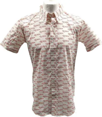 Image de Queen - Chemise imprimée tout autour pour homme/femme unie RO2060 (XL) (Blanc)