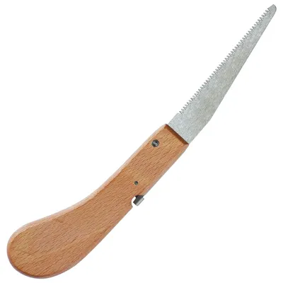 Produktbild von Bonsaisäge Japanischer Gartensäge Klappsäge - Klappbar - 100 mm Sägeblatt - Kohlenstoffstahl - Buchenholzgriff
