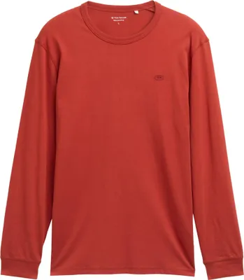 Produktbild von Basic Langarmshirt aus Baumwolle