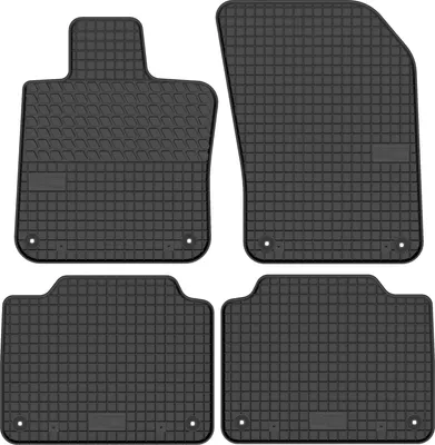 Immagine prodotto di Tappetini in gomma adatti per Volvo V90 / S90 (dal 2016) Set di tappetini in gomma neri + tappo