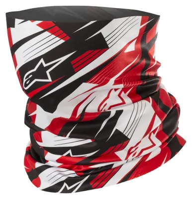 Image de Alpinestars Blurred Chauffe-nuque Rouge Hommes Rouge One Size