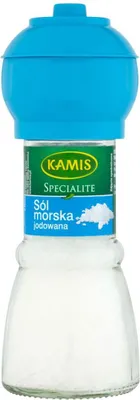 Zdjęcie produktu dla Kamis Specialite Młynek Sól morska jodowana 90 g