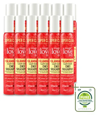 Obrázok produktu pre 12 kusov šampónu Treaclemoon Rouge Love - 200 ml - veľké balenie
