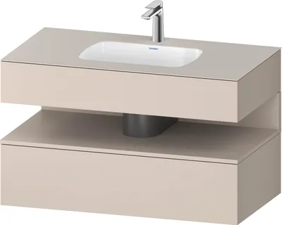 Produktbild von DURAVIT QA4786091910010 QTG EWT KWTU 1000 Wß Hgl. Be