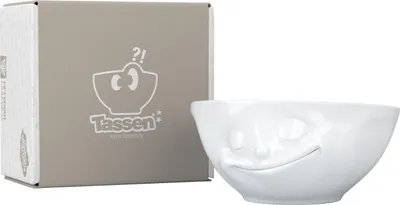 Produktbild von FIFTYEIGHT Schale 350ml - Glücklich weiß