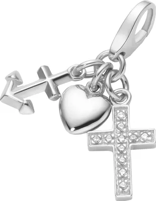Produktbild von Charm Giorgio Martello Milano Glaube Liebe Hoffnung, Silber 925 Silber Onesize