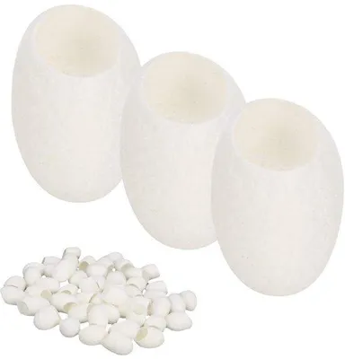 Image de Fibroïne Exfoliante, 50 pièces - Nettoyage efficace de la peau - Nettoyage en profondeur - Lisse la peau - Traitement doux - Idéal pour les soins de la peau