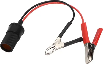 Zdjęcie produktu dla Zacisk akumulatora samochodowego Clipon Izolowany przedłużacz przewodu zworki do zapalniczki DC 1224V
