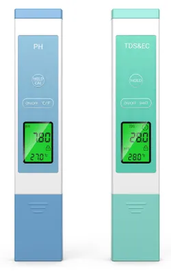 4-in-1 pH-/TDS-/EC-/Temperatur-Messgerät für Pool, Wasser, Aquarium