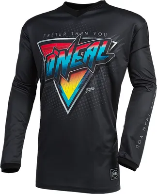 Produktbild von O'Neal ELEMENT Jersey SPEEDMETAL, Farbe:black/multi, Größe:M