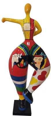 Produktbild von Handarbeit Abstrakte Figur Statue Design Bunte Statuen Skulptur 132cm Abstrakt