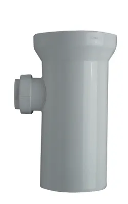 Produktbild von CORNAT WC-Ablaufstutzen 250 mm, 50 mm Anschluß, weiß, CKASTAS25000
