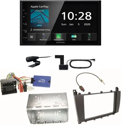 Produktbild von Kenwood DMX5020DABS Bluetooth MP3 USB DAB+ Einbauset für Mercedes G Klasse W463