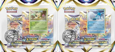 Produktbild von Amigo - Pokemon Schwert & Schild - Astralglanz 3-Pack Blister