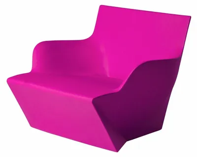 Produktbild von Moderne Garten- und Innen-Sessel Slide Design Kami San - Fucsia