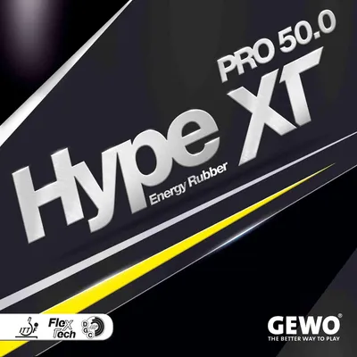 Produktbild von GEWO Tischtennisbelag / Hype XT Pro 50.0 / NEU