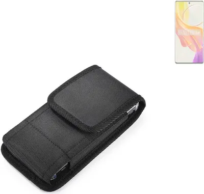 Produktbild von Holster Gürteltasche kompatibel mit Vivo V29 Lite 5G Holster Gürtel Tasche wasserabweisend Handy Hülle Schutz Hülle Outdoor schwarz K-S-Trade