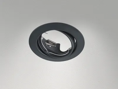 Obrázok produktu pre Trio zapustené svetlo Jura Ø 8,3 cm čierna matná