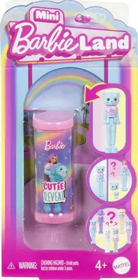 Image de Barbie JCR17, Mini poupée, Femme, 4 ans(a), Fille, 58 mm, 25 g