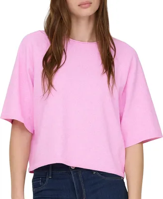 Produktbild von ONLLOYAL 2/4 O-NECK KNT NOOS Super Pink S