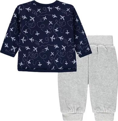 Image de Ensemble Baby-Jungen : Sweatshirt + Jogging, Marineblau, Kanz