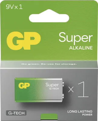 Productafbeelding van GP GPSUP1604A251C1 GP Batterie SUPER E-Block 9,0 V