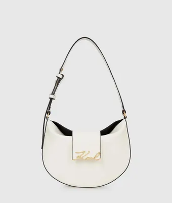 Produktbild von Karl Lagerfeld K/Signature Mondtasche Weiß