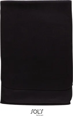 Produktbild von SOLs 88103 | Fleece Scarf Arctic / Damen Winter Schal - Farbe: Black - Größe: 180 x 30 cm