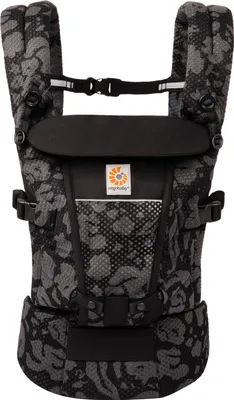Produktbild von Ergobaby Adapt SoftFlex Mesh Babytrage - Onyx Blooms
