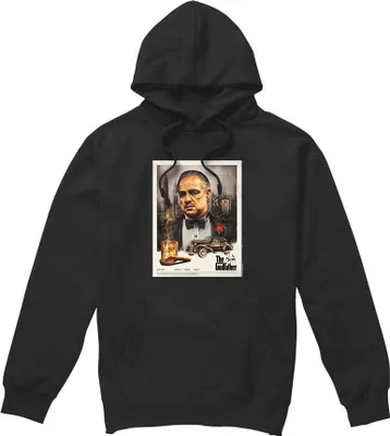 Obrázek produktu pro The Godfather - Pánská mikina s kapucí TV8986 (M) (Black)