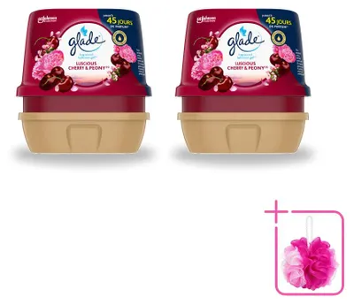 Image de 2 x Glade Badgel Luscious Cerise & Rose de Pâques - 180 g - Lot de 2