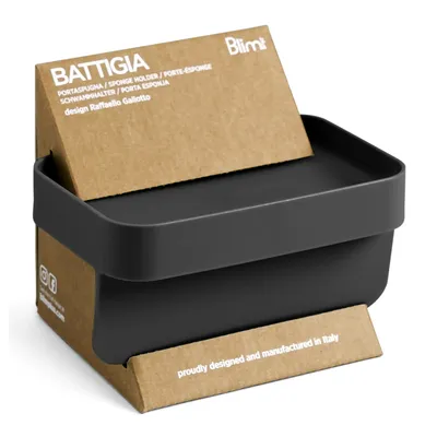 Obrázek produktu pro Stojánek na houbičku Battigia Carbon Black
