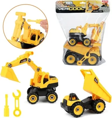 Produktbild von Baufahrzeuge Kipper Lastwagen Bagger