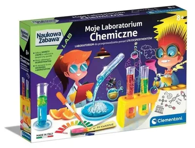 Obrázek produktu pro Clementoni Scientific Fun My Chemistry Lab Vzdělávací Hra 8+ - 60250