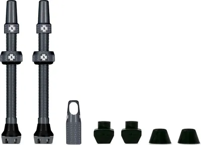 Zdjęcie produktu dla Zestaw zaworów rowerowych Muc Off Valve Kit V2, szary, 44