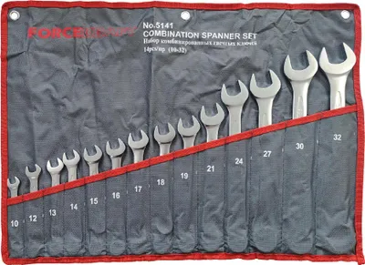 Image de Jeu de clés à fourche 10-32 mm, 14 pièces