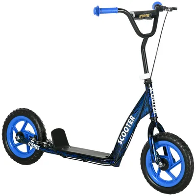Produktbild von AIYAPLAY Kinderroller Scooter Tretroller mit verstellbarem Lenker, großen Rädern