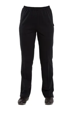 Produktbild von Authentic klein - Damen Sport und Freizeit Hose aus reiner Baumwolle (03020), Größe:58, Farbe:Schwarz (090)