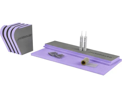 Produktbild von Jackoboard® S-Kit 2 Sitzbank rund Komplett-set inkl. Montagezubehör