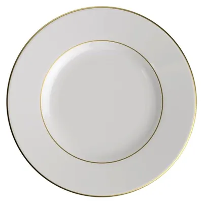 Produktbild von Frühstücksteller Anmut Gold, 22 cm Ø, weiß/Gold