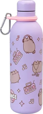 Zdjęcie produktu dla Pusheen - Butelka termiczna ze stali nierdzewnej z kolekcji Moments 500 ml