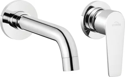 Produktbild von BADLAND Unterputz Waschtischarmatur Wasserhahn DOKOS Mischbatterie für Badezimmer in Silber
